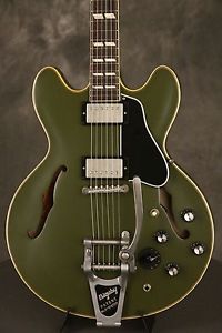 2016 Gibson 1964 reissue ES-345 VOS Limited Run OLIVE DRAB GREEN unplayed/MINT!!