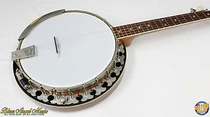 Vintage 1970's Era OME Long Neck 5-String Banjo w/ Sliding Capo & Case! #36335