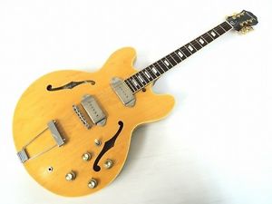 MINT EPIPHONE ELITIST 1965 CASINO Natural Made in Japan O2239447