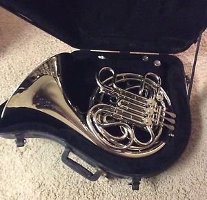 CG Conn 8D Double French Horn - Nickel-Silver