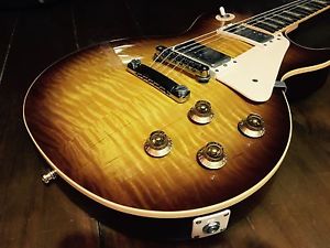 GIBSON LES PAUL STANDARD ICED TEA BURST 2006 STUNNING AA FLAME TOP