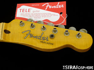 Fender USA Custom Shop 1955 Journeyman Relic Telecaster NECK +TUNERS Tele Maple