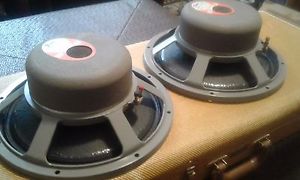 Vintage, Original, Fender JBL D120F Speakers