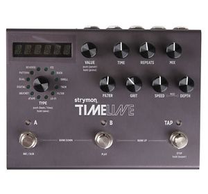 Strymon Timeline Delay Effect Pedal Echo Looper Digital Dual Reverse Swell Trem