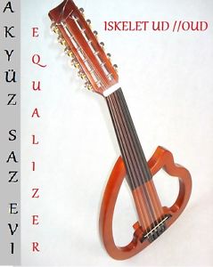 NEU !! PROFI !! UD !!  OUD Iskelet ud (Skelett) / Saz // Baglama   Akyüz Saz Evi