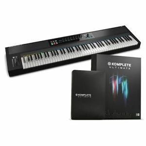 Native Instruments Komplete Kontrol S88 Keyboard + Komplete 11 Ultimate Upgra...