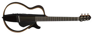 YAMAHA Japan Silent Guitar SLG200N Nylon String TBL Translucent Black EMS
