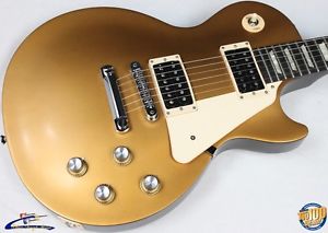 2016 Gibson Les Paul Studio 50's Tribute T w/ Gig Bag, Satin Gold Top #38601