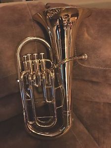 JUPITER JEP-470 SERIES 4-VALVE Bb EUPHONIUM  w/CASE