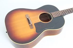 1959 Gibson LG-1 Sunburst Acoustic Guitar w/case - Very clean! -