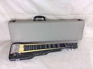 Vintage 1950's Magnatone MOTS Lap Steel Slide-Hawaiian Electric Guitar with Case