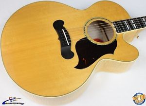 2002 Gibson J-185 EC Jumbo Acoustic-Electric Guitar w/ OHSC, Natural #38368