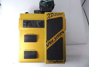 RARE DIGITECH XP-300 SPACE STATION MODULATION EFFECTS PEDAL w/ADAPTER WORKS 100%