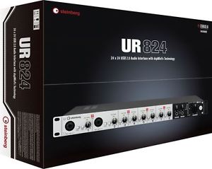 STEINBERG UR824 UR-824 24 i/o audio interface w/ DSP FX USB 2.0 Factory Box..