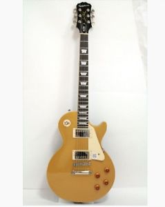 Epiphone Les Paul Standard Metallic Gold w/soft case F/S Guiter Bass #Q505