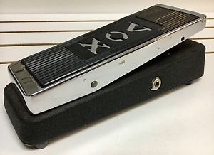 1969 VOX Vintage V846 WAH-WAH Pedal GUITAR EFFECT w/ BAG Original MADE IN ITALY