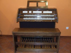 Digital Sampling Vollpedal Kirchenorgel Sakralorgel MIDI Viscount 1027