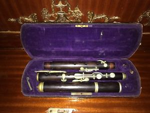 Vintage Wooden Flute 8 Key