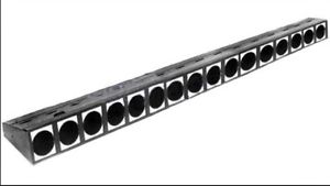 Altman R40-8-4 NFT Stage Borderlight 8' 16  Footlight W 4 ckt w/combo frame, NFT