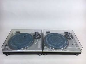 TECHNICS SL-1200 MK2 PAIR Turntables