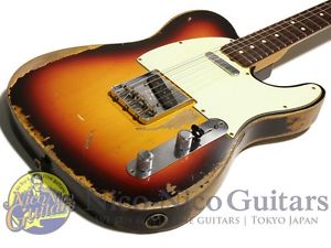Fender Custom Shop 2014 '64 Telecaster Heavy Relic (Sunburst) Free Shipping