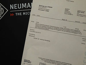 Neumann M149 Röhrenmikrofon NEU