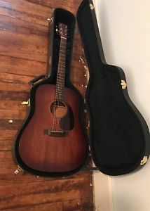 2015 Martin D15m Burst Acoustic/Electric w/ Fishman Electronics And hard case