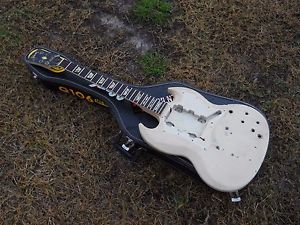 Vintage 1969 Gibson SG Standard Body Neck, Hull, Carcus, Project, 3 Pickup Model
