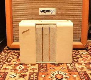 Vintage 1956 Watkins Clubman Red Cream Valve Guitar Amplifier SERVICED w/ Cover