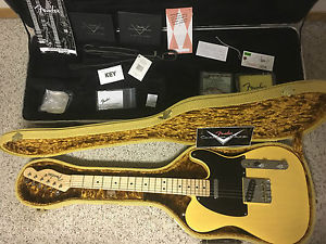 Fender Custom Shop 1951 Nocaster Guitar with Tweed Case and Hard Case