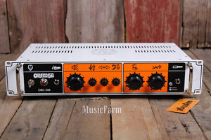 Orange OB1-300 Bass Electric Guitar Amplifier Head 300 Watt Rack Mountable Amp