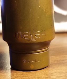 Meyer Bros New York #5 VINTAGE Alto Sax Mouthpiece HOLY GRAIL! NO RESERVE $0.00