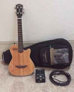 MIDI Koa Godin Multiuke Tenor ukulele roland ready uke w/ synth acoustic upgrade