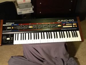 Roland Juno 60 Analog Synthesizer with JSQ-60 Digital Recorder