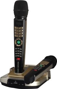 Magic Sing ET23KH HD Resolution Karaoke System with 2 Wireless Microphones