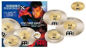 Meinl Generation X  12 inch Safari Hihat, 16 inch Safari Crash and 18 inch