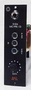 BAE 312A API 500 format Mic Pre