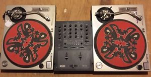 2 Turntables, RANE Mixer, SERATO, Digital Effects, Laptop Stand - Full DJ Setup
