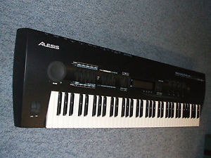 Alesis Quadrasynth Plus Synthesiser with Owners Manual in Excellent Condition
