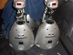 4 American DJ Concept: 1 Scanners