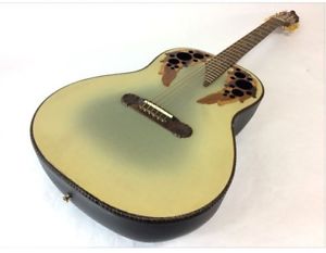 Adamas by Ovatin 1687-7 NAT w/hard case F/S Guiter Bass From JAPAN #A2789