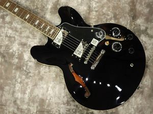 Epiphone Limited Edition ES-335 Pro Ebony FREESHIPPING/123