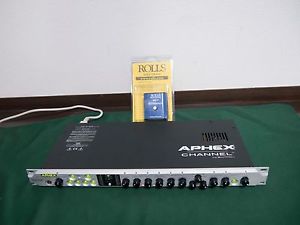 Aphex Channel Master Preamp & Input Processor + New Rolls MS111 Mic Switch