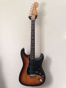 1980 Fender American Stratocaster, Sunburst, Hardtail, Original, Vintage Strat.