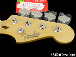 Fender Vintage USA 58 Precision P BASS NECK + TUNERS American Maple Nitro