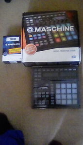 Native Instruments Maschine MK2 (6 Expansion Packs) Komplete 10 + Decksaver Lid