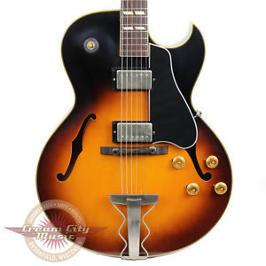 Used Gibson Memphis 1959 ES-175D Reissue Electric Guitar Vintage Burst VOS