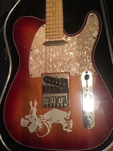 Fender Telecaster USA American Deluxe Electric Guitar PLAYER SCRATCHED