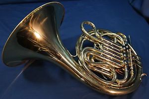 1959 Holton Farkas H-77 (Became the H-179) Double French Horn w/Case, Mouthpiece