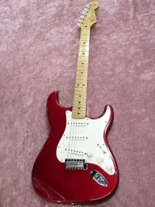 Fender Mexico Standard Stratocaster Candy Apple Red/M Used Free Shipping #g1602